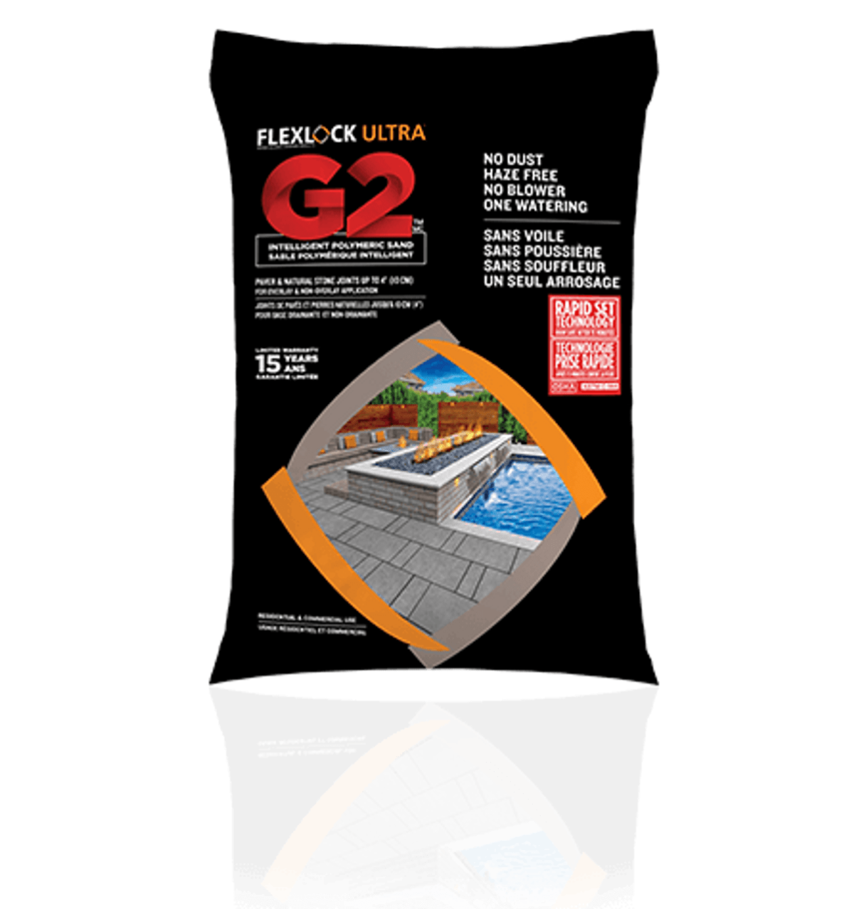 Polymeric Sand Onyx Black G-2 Flexlock Ultra G-2