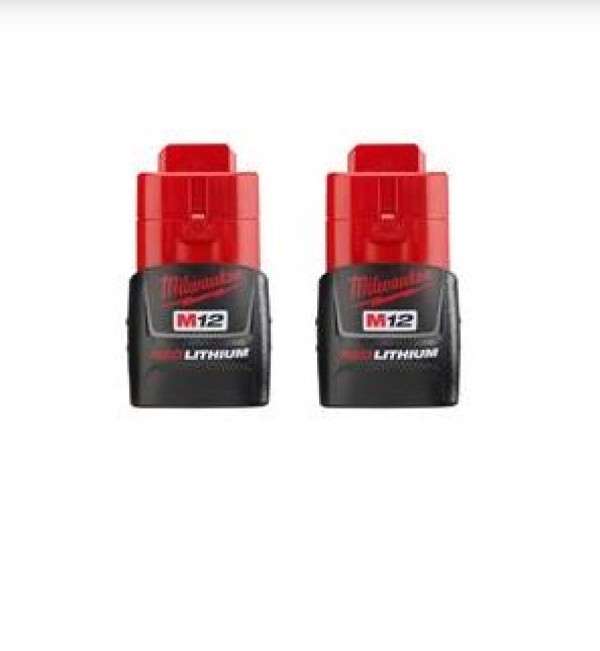 M12 REDLITHIUM™ Compact Battery Two Pack 48-11-2411