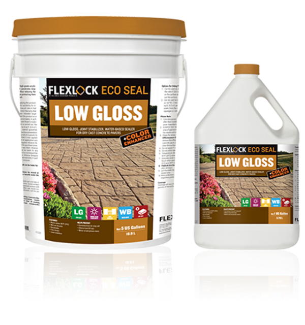 Sealant Flexlock + Color Enhan Ecoseal Low Gloss 3.78L Wb