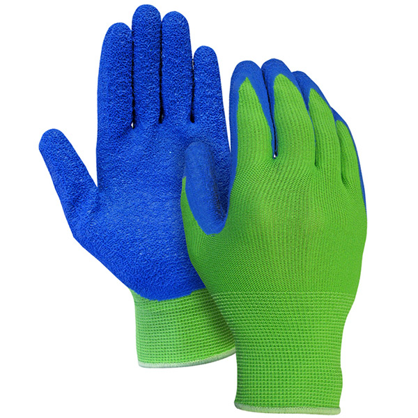 COTTON POLY STRING KNIT GREEN RUBBER PALM SZ MED