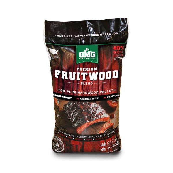 Premium Fruitwood Blend Pellets-28lb Bag