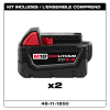 M18 EXTENDED CAPACITY (XC) 5.0 Ah BATTERY 2PACK 48-11-1852